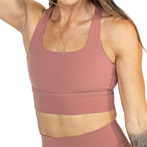 seamless bras for invisible under clothesLongline Bra | Blush