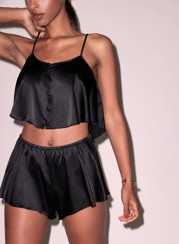Nursing bras for easy breastfeeding access​ Luxe Flutter Cami