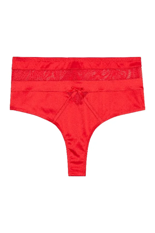 Unpadded bras for a natural and lightweight feel Playful Promises Madeleine Red Bondage Brief Unpadded bras for a natural and lightweight feel Playful Promises Madeleine Red Bondage Brief