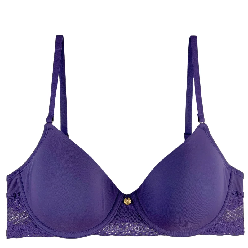 Bra with a silk - lined cup for a luxurious texture Natori Bliss Perfection Contour Bra Bra with a silk - lined cup for a luxurious texture Natori Bliss Perfection Contour Bra