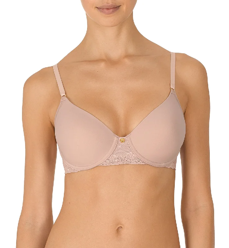 Bra with a half - cup design for a sexy and minimalist look Natori Bliss Perfection Contour Underwire Bra (721154) - Rose Beige Bra with a half - cup design for a sexy and minimalist look Natori Bliss Perfection Contour Underwire Bra (721154) - Rose Beige