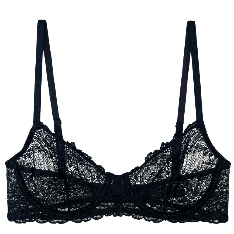 Bra with a silk - lined cup for a luxurious texture​ Natori Heavenly Convertible Balconette