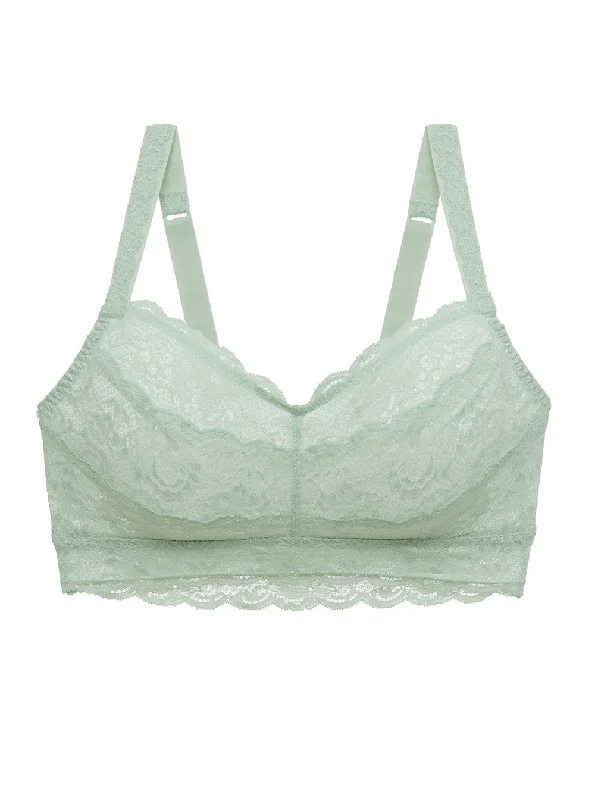 Bra with a polyester - lined cup for durability and moisture - wicking Bralette Curvy Sweetie Bra with a polyester - lined cup for durability and moisture - wicking Bralette Curvy Sweetie