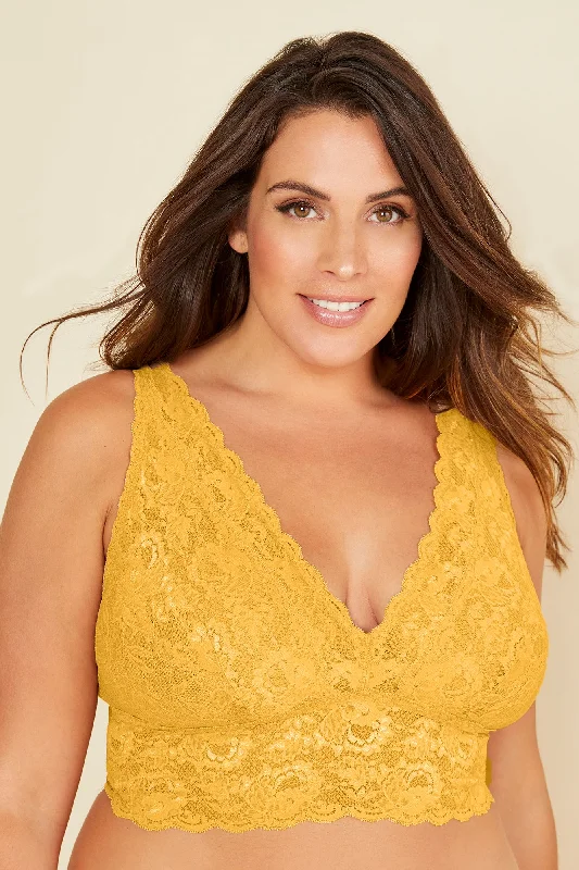 Bra with a soft - touch lining for a luxurious experience Bralette Extended Plungie Longline Bra with a soft - touch lining for a luxurious experience Bralette Extended Plungie Longline