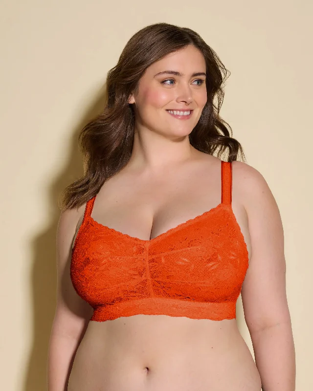 Bra with a satin finish for a luxurious look​ Bralette Sweetie Super Curvy