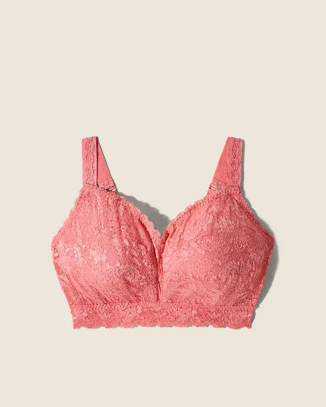 Bra with a mesh panel for added breathability​ Bralette Sweetie Super Curvy