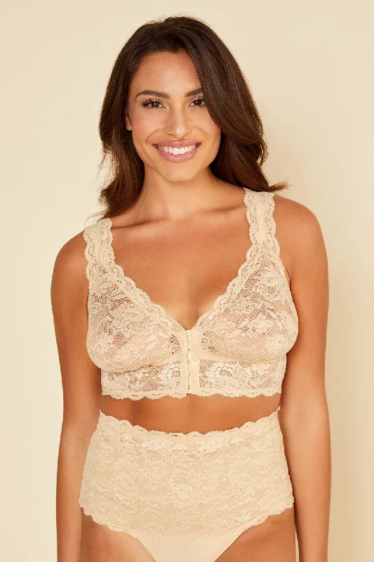 Strapless bras for wearing with strapless tops and dresses Happie Bralette Mit Verschluss Auf Der Vorderseite Strapless bras for wearing with strapless tops and dresses Happie Bralette Mit Verschluss Auf Der Vorderseite