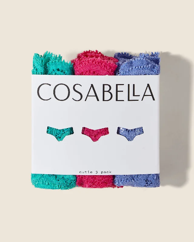 Bra with a plus - size underbust band for a secure fit​ Pack De 3 Tangas Bajos