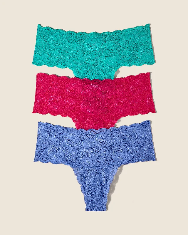 Bra with a satin - lined cup for a smooth and comfortable fit Pack De 3 Tangas Comfie Bra with a satin - lined cup for a smooth and comfortable fit Pack De 3 Tangas Comfie