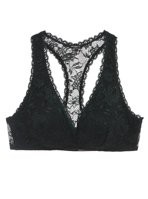 Bra with a plus - size back - closure for a secure fit Bralette Imbottita Con Spalline Incrociate Bra with a plus - size back - closure for a secure fit Bralette Imbottita Con Spalline Incrociate