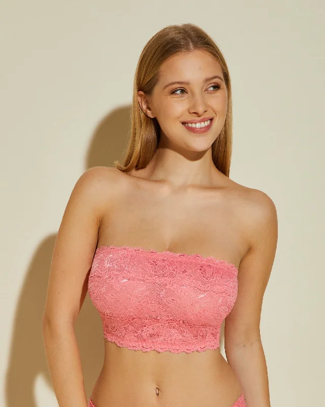 Bra with a moisture - wicking memory foam cup for sweaty conditions Sujetador Bandeau Flirtie Curvy Bra with a moisture - wicking memory foam cup for sweaty conditions Sujetador Bandeau Flirtie Curvy
