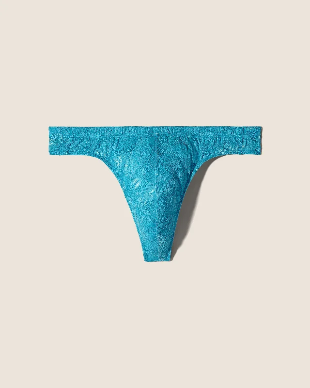 Bra with a memory foam cup for a customized fit​ Tanga De Hilo Clásico
