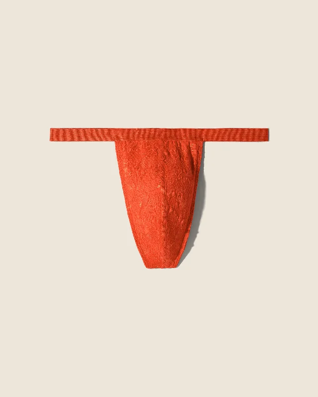 Bra with a quarter - cup design for a very revealing style​ Tanga Italiano