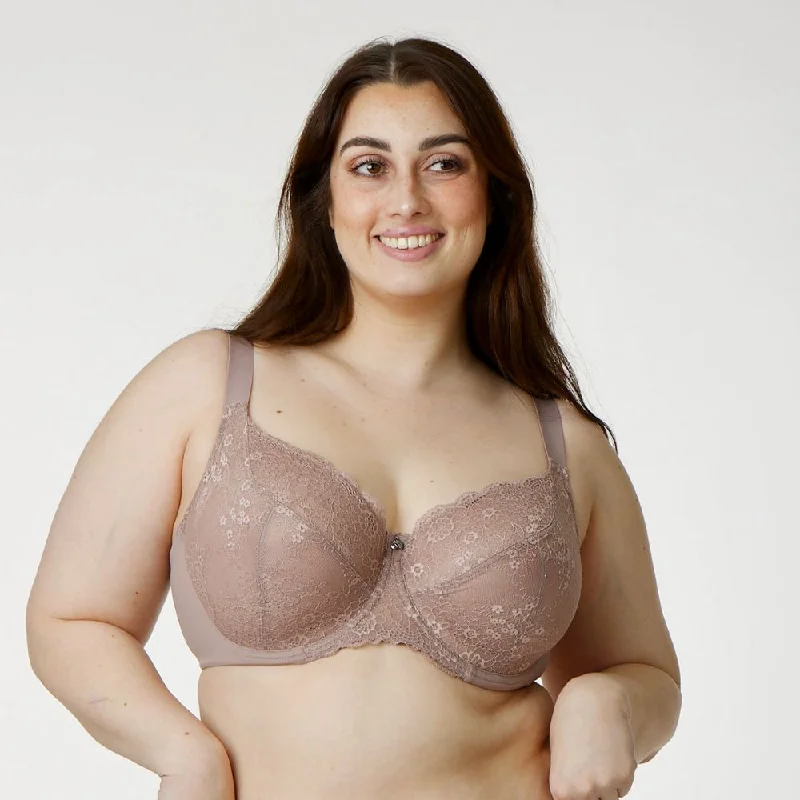 Convertible bras with adjustable straps for versatile styling Peony Lace Premium Support Bra - Starlight Convertible bras with adjustable straps for versatile styling Peony Lace Premium Support Bra - Starlight