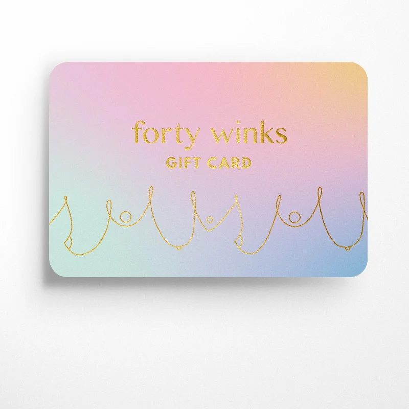 Bra with moisture - wicking lining for sweaty situations Forty Winks e-Gift Card $25-$1,000 Bra with moisture - wicking lining for sweaty situations Forty Winks e-Gift Card $25-$1,000