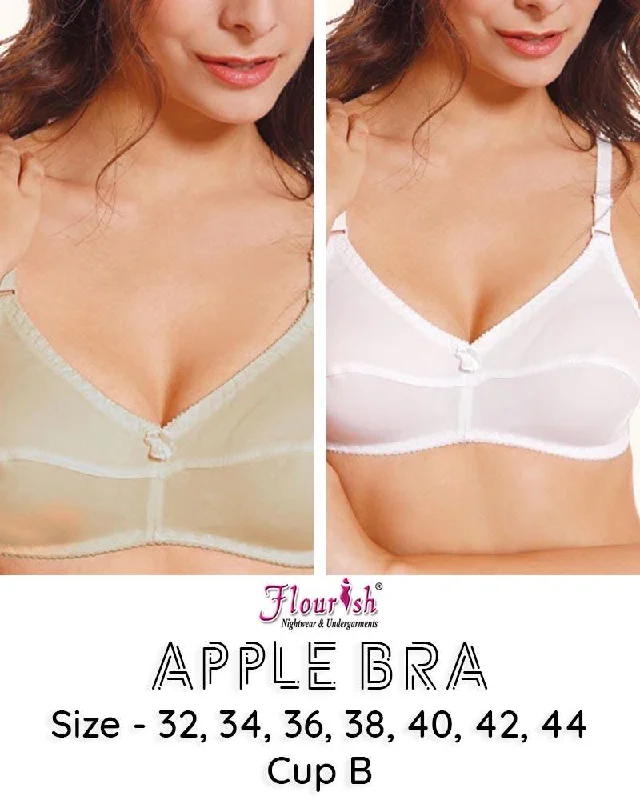 nursing bras for new mothersPack of 2 - Apple Bra - Flourish - Non Padded & Non Wired Cotton Basic Bra nursing bras for new mothersPack of 2 - Apple Bra - Flourish - Non Padded & Non Wired Cotton Basic Bra