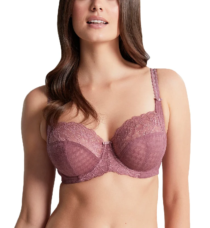 Bra with a shiny finish for a glamorous effect Panache Envy Balcony Underwire Bra (7285) - Rose Mauve Bra with a shiny finish for a glamorous effect Panache Envy Balcony Underwire Bra (7285) - Rose Mauve