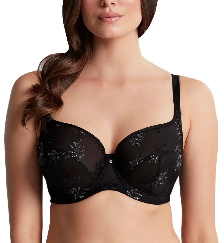 Bra with a mesh - lined cup for better breathability Panache Tango Luxe Underwire Balconette Bra (9075) - Luna Bra with a mesh - lined cup for better breathability Panache Tango Luxe Underwire Balconette Bra (9075) - Luna