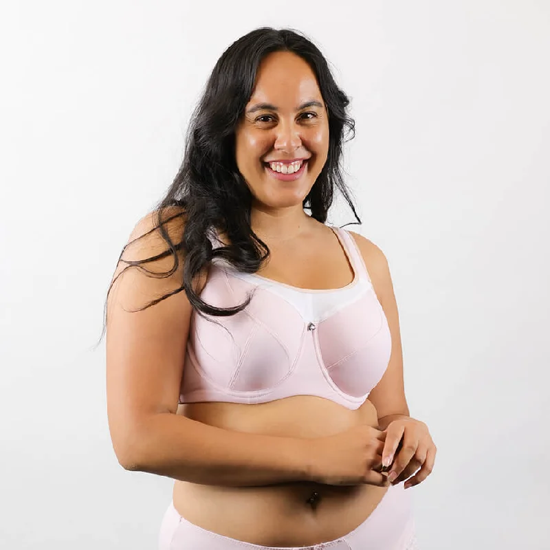 Balconette bras with a stylish and flattering design​ Active Bra - Pearl