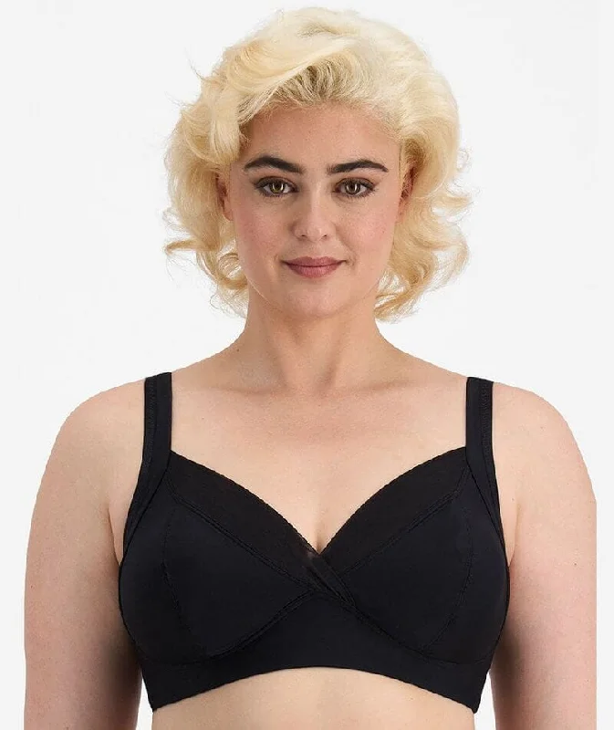 Playtex Ultralight Elegance Non-Contour Wire-free Bra - Black