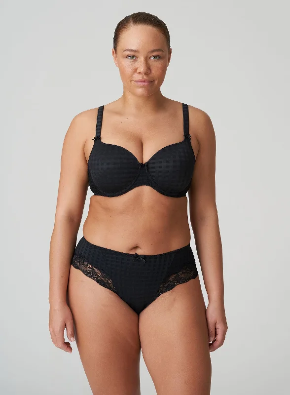 PrimaDonna: Madison Heart Shape Padded Bra Black