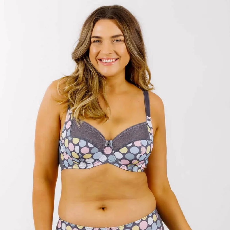 Bra with a padded cup for added comfort and shape​ Print Full Cup Bra - Gelato