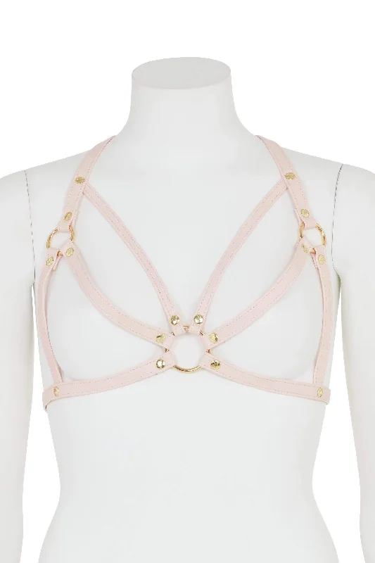 Open Harness Bra Pink