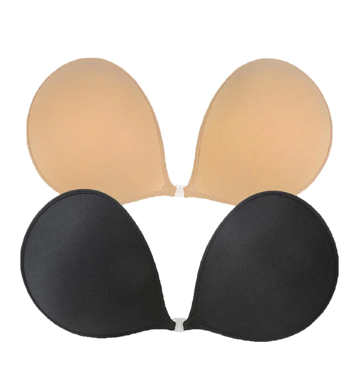 Bra with a silk - lined cup for a luxurious texture NuBra (TPC F700 Feather-Lite Travel Pack) - Nude/Black Bra with a silk - lined cup for a luxurious texture NuBra (TPC F700 Feather-Lite Travel Pack) - Nude/Black