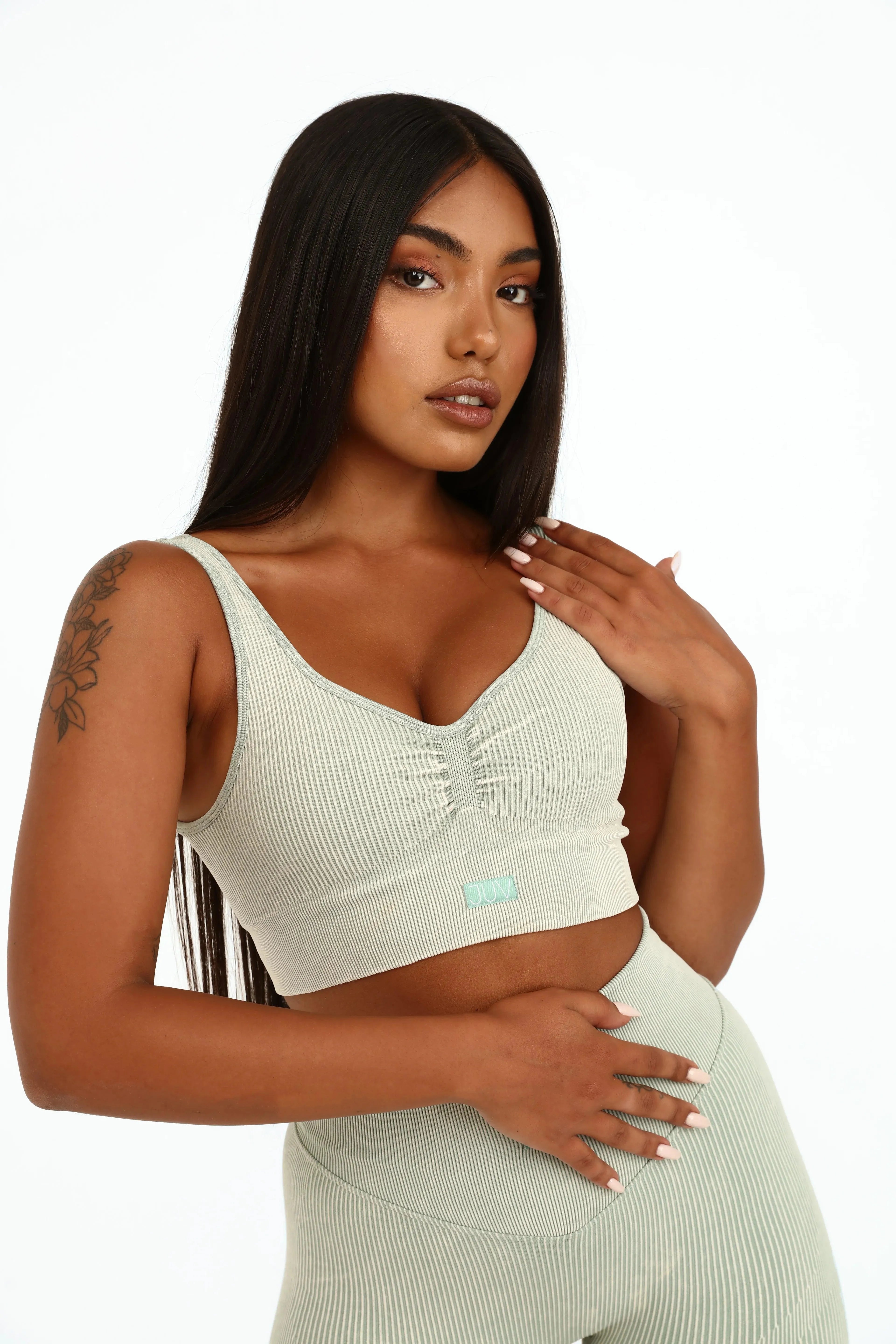 Bra with padded straps to reduce shoulder strain​ Tighty bra