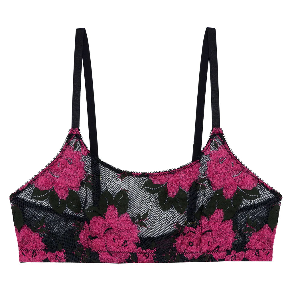 Bra with adjustable hooks for a customized fit​ Underprotection Sophia Bandeau