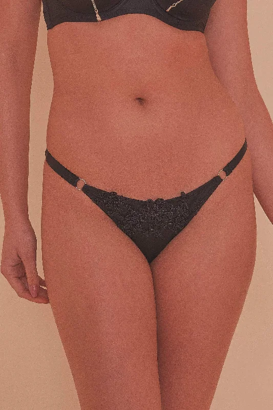 Bra with moisture - wicking lining for sweaty situations Virginia Guipure Tanga Brief Bra with moisture - wicking lining for sweaty situations Virginia Guipure Tanga Brief