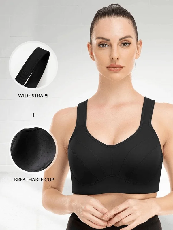 Convertible bras with adjustable straps for versatile styling Full Coverage Underwire Workout Sports Bras Black Convertible bras with adjustable straps for versatile styling Full Coverage Underwire Workout Sports Bras Black