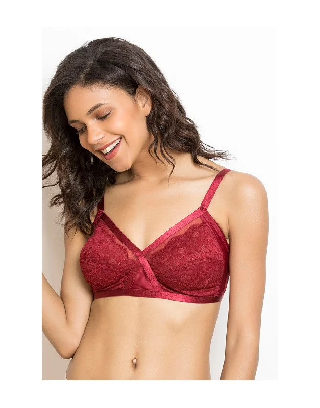 TRUE CURVE SUPER SUPPORT BRA- MAROON