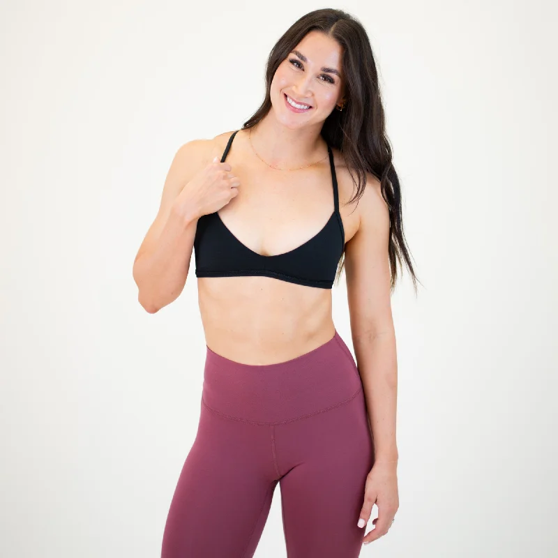 hypoallergenic women sport bra for sensitive skinReinette Micro Sports Bra - Light Support