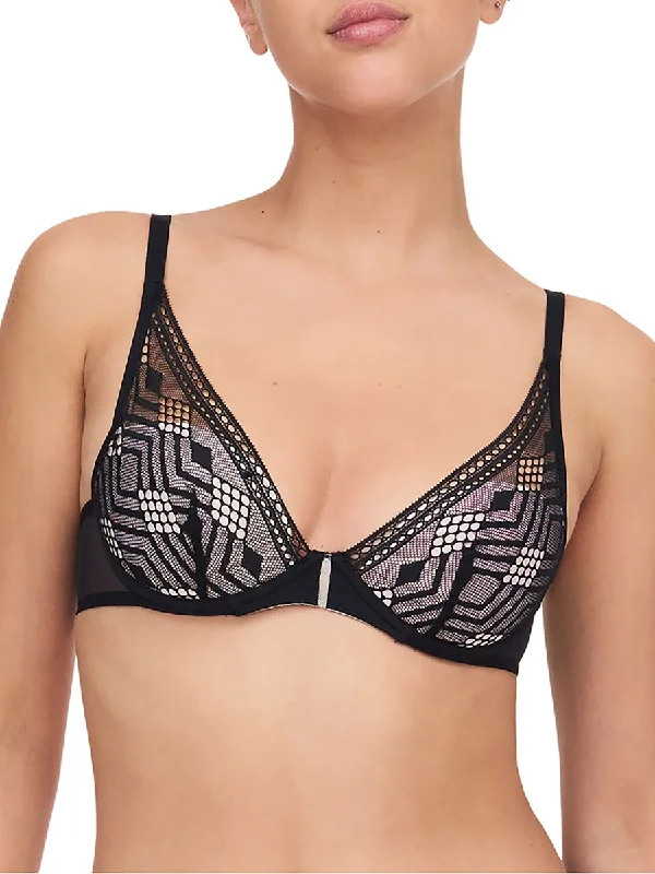 Ondine Plunge T-Shirt Bra - Black