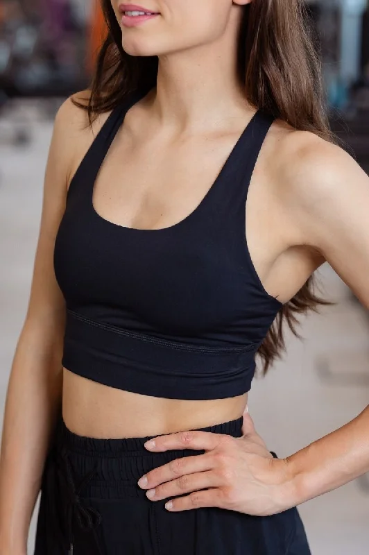 STELLA "FAN EDITION" SPORTS BRA - 2.0 BLACK