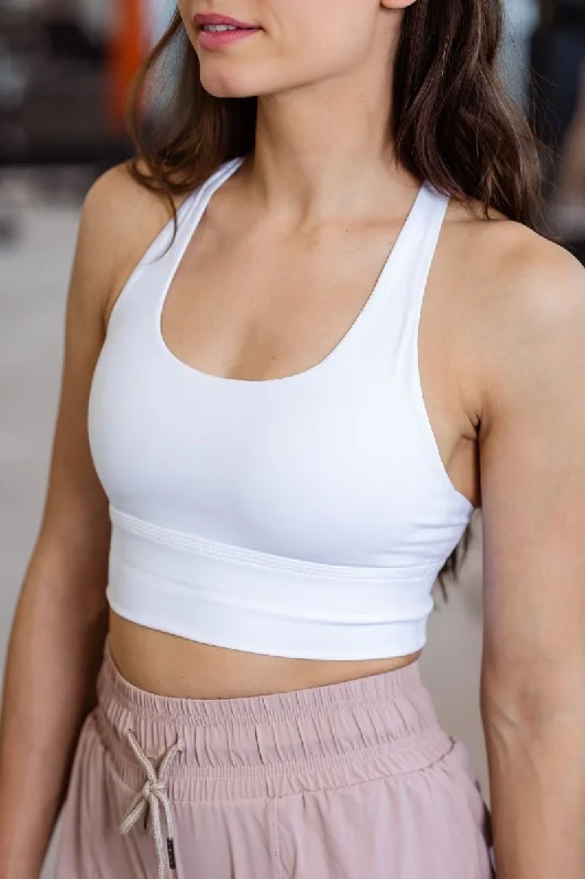 STELLA "FAN EDITION" SPORTS BRA - 2.0 WHITE